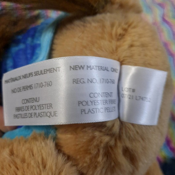 NWT 2021 Wondershop Lion with shirt fuzzy soft cuddly Plush Stuffed Animal 15" - Picture 6 of 8